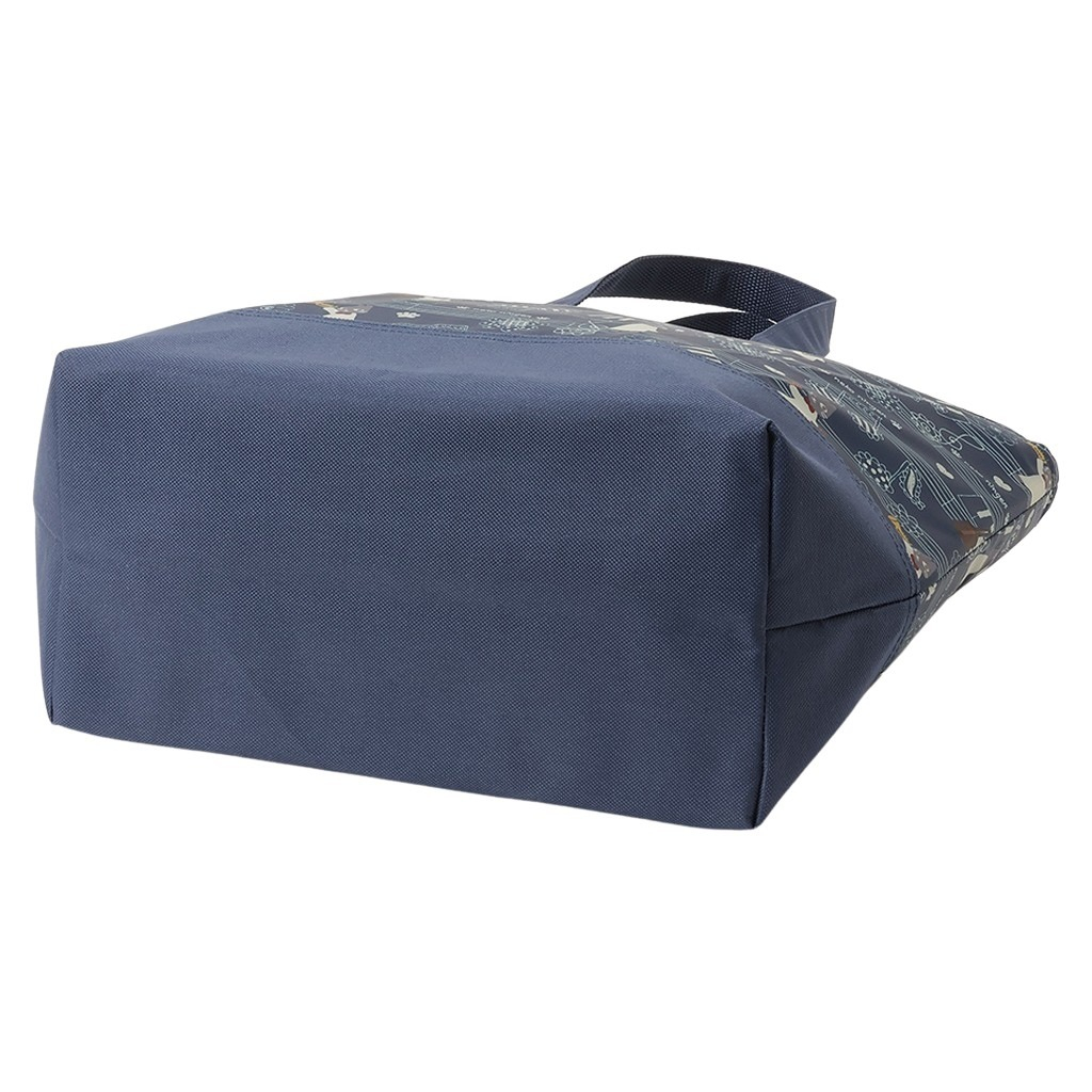 保冷バッグ トートバッグ 5M38 [ネコ人間 nekoningen ねこにんげん] 保温保冷 買い物 レジャー ネコ かわいい レディース ネイビー