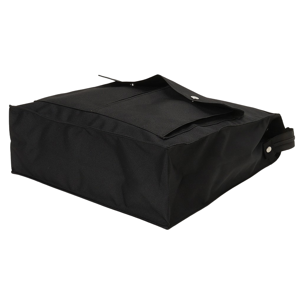 [A.O.T エーオーティー]  多機能 A4 対応トートバッグ 大容量 軽量 書類かばん 縦型 底板付き 撥水加工 男女兼用 ハンドバッグ ブラック 3420