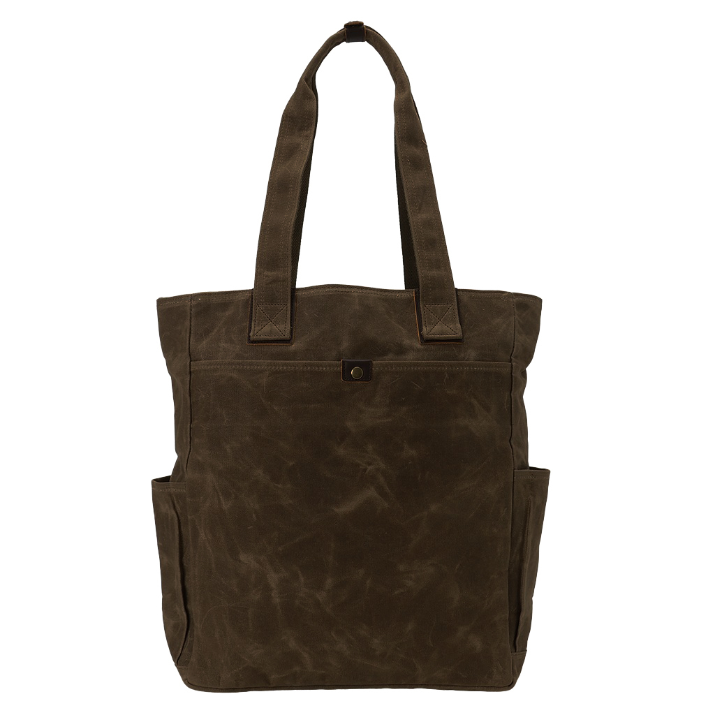 帆布工房 HUSKYII シリーズ 全３色 | A4対応 帆布トートバッグ パラフィン加工 撥水 天然素材 帆布 キャンバス 底板付き 旅行 通学 習い事 男女兼用 丈夫 カーキ 3X28