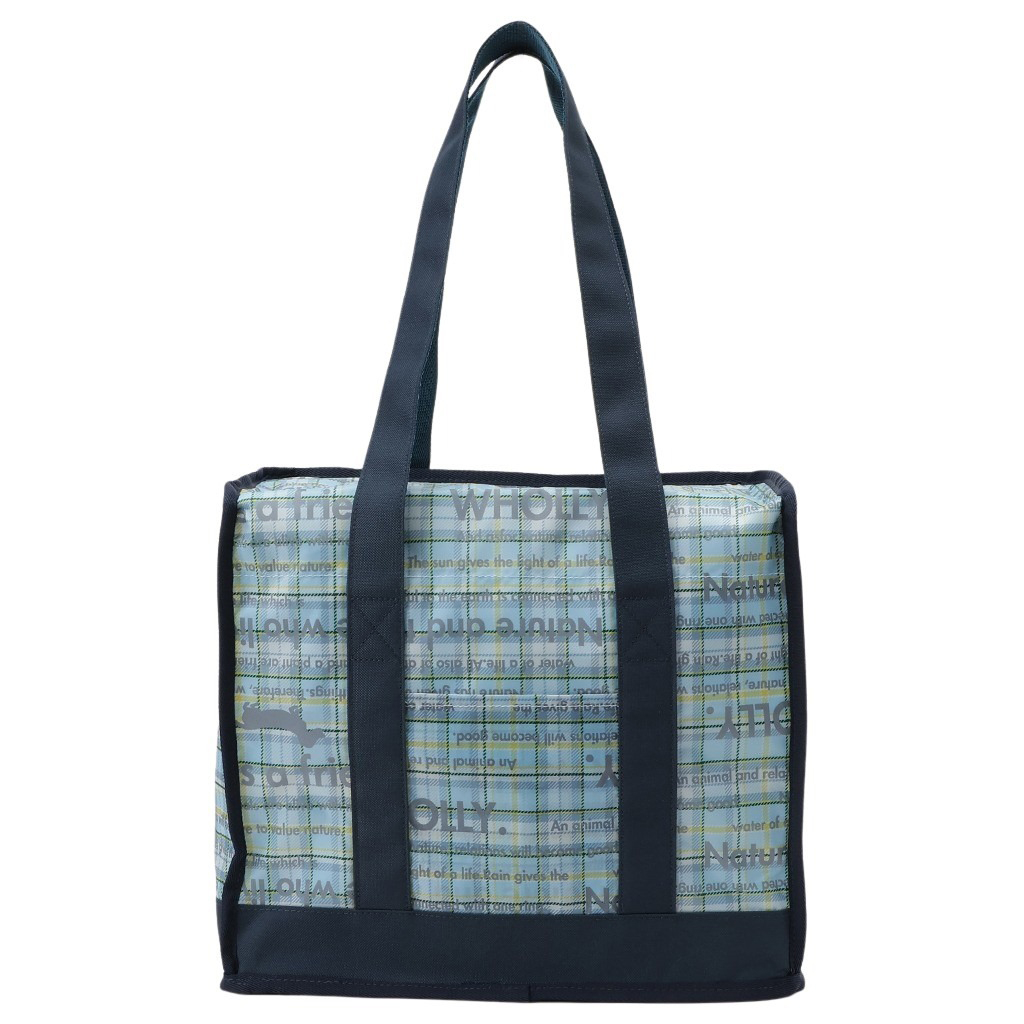 保冷バッグ トートバッグ 3L29 [WHOLLY ウォーリー] 保温保冷 買い物 レジャー イヌ かわいい レディース ブルー