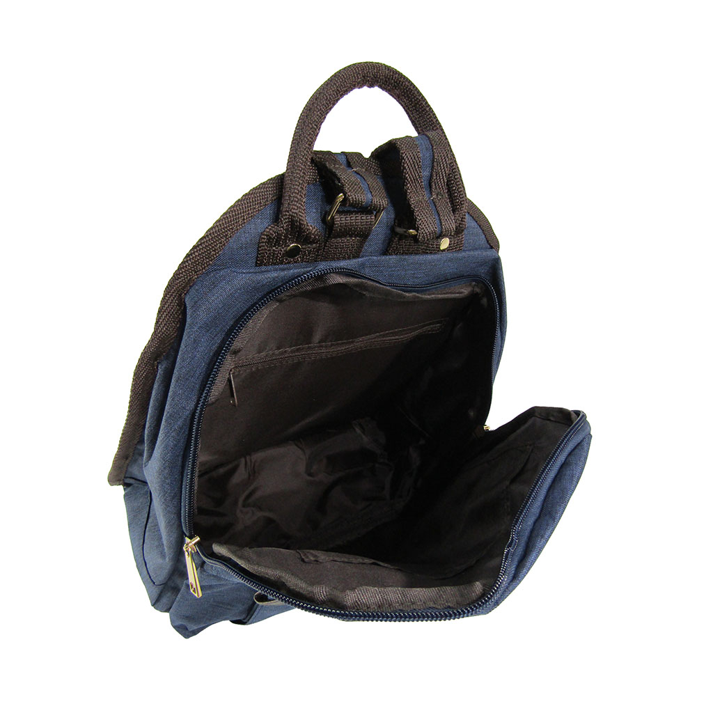 [Sofia Valentino ソフィアバレンチノ] 軽量 リュックサック | ポリエステル かわいい 軽い レディース 多収納 リュック 紺 ネイビー 4927