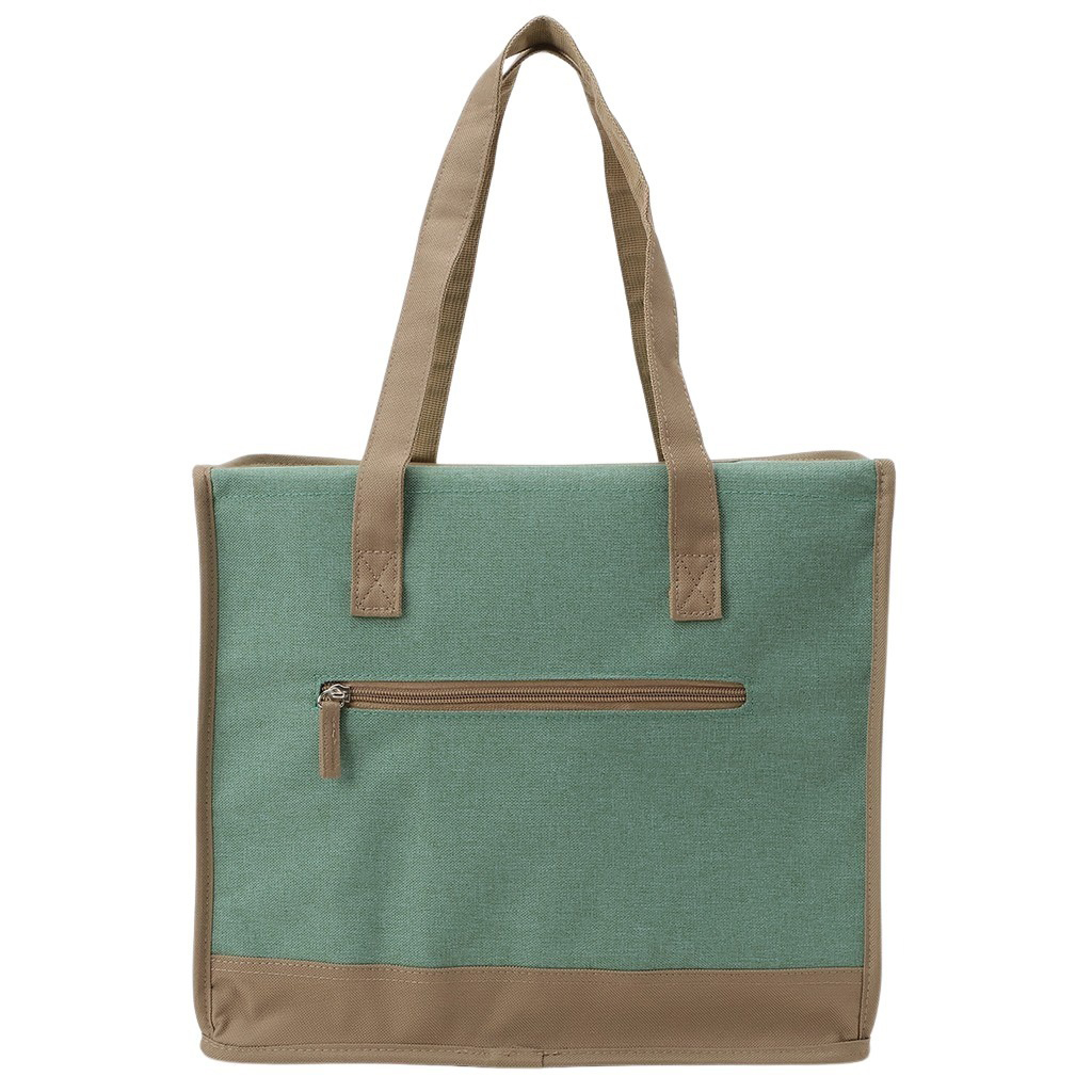  [mama fiore マーマフィオーレ] Picoteeシリーズ ピコティ BOX型 保温保冷トートバッグ 4X54 | 無地 レジャー シンプル 男女兼用 軽量 レディース メンズ 買い物 ピクニック 運動会 イベント ユニセックス ライトグリーン