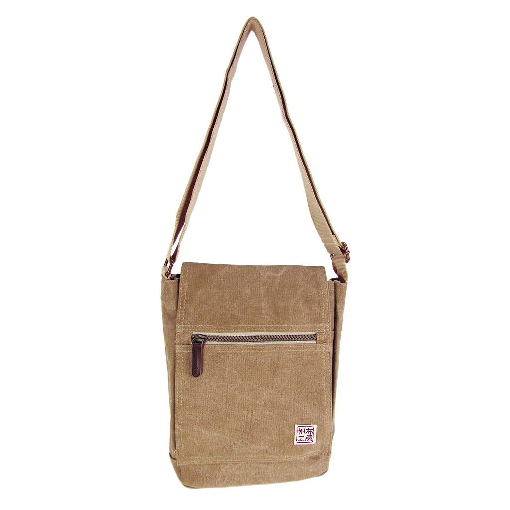 帆布工房 strollシリーズ|フラップショルダーバッグ 縦 帆布 10号帆布 キャンバス ムラ染め フラップ A4対応 レディース メンズ 男女兼用 斜め掛け はんぷこうぼう3X57