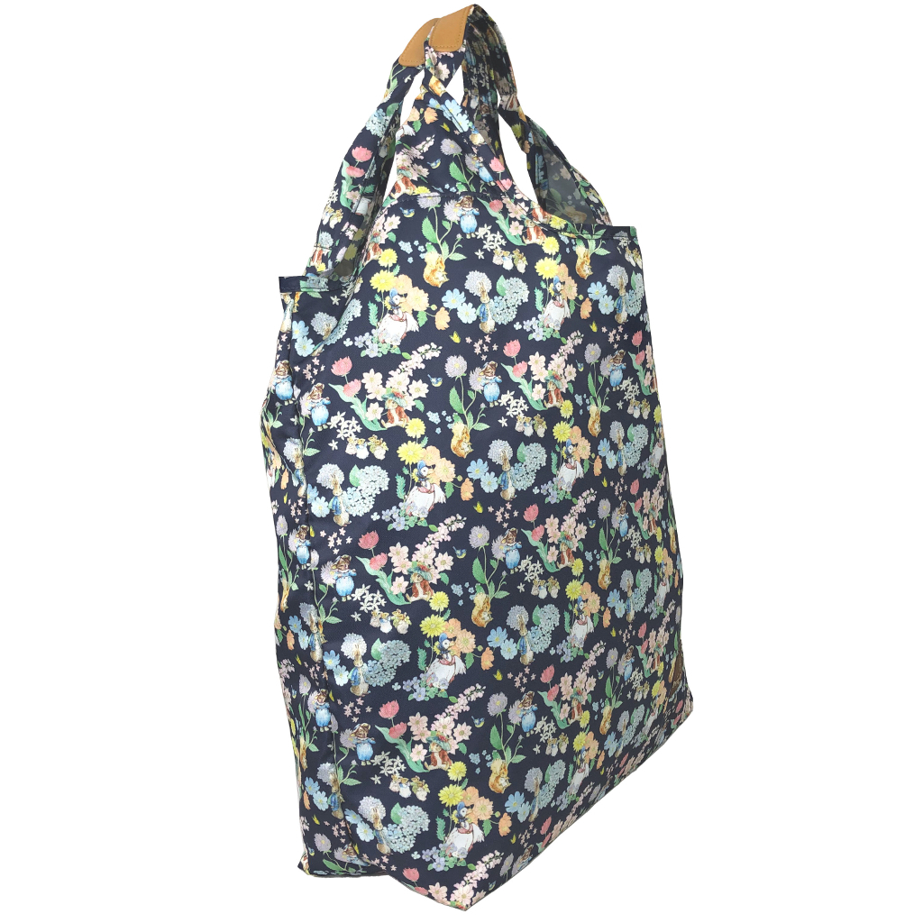 ハンドバッグ (L) 0669 [PETER RABBIT(TM) ピータ―ラビット(TM)] ピーターラビット(TM) コンパクトエコバッグ (L) レディース 00ネイビー