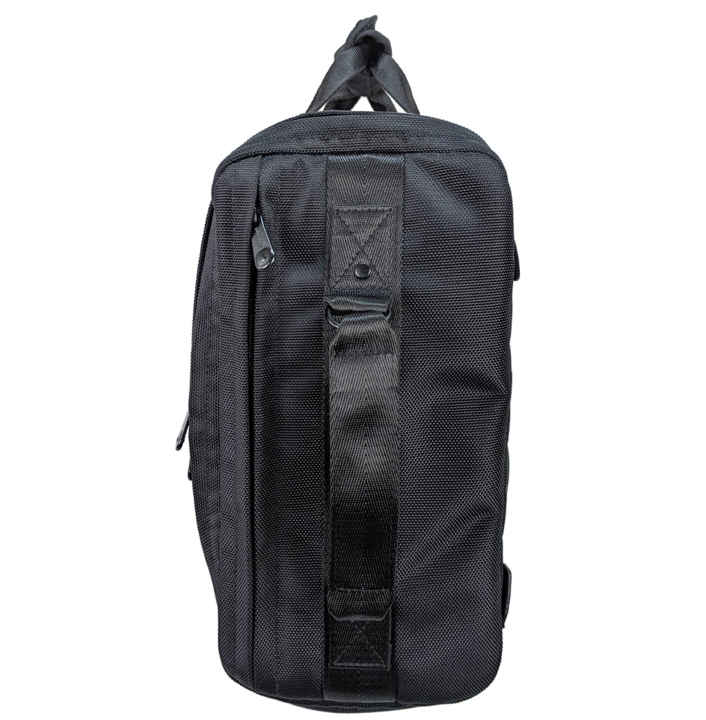 SANDGLASS｜キャリーオン機能 B4対応 2WAYビジネスバッグ 大容量 多機能 撥水 リュック 手持ち ビジネスリュック PC タブレット収納 出張 サンドグラス ブラック 3G02