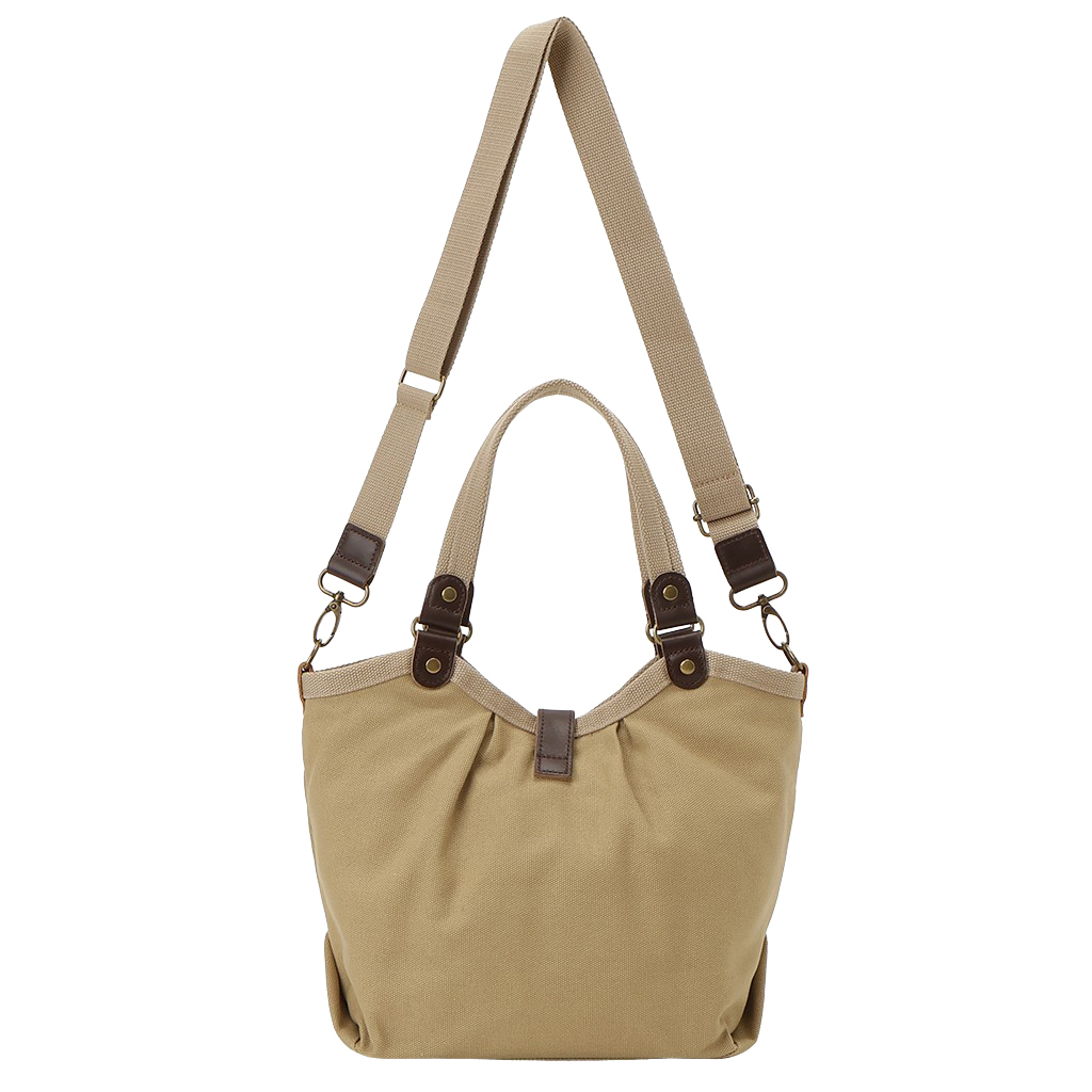 帆布工房 PEARIIシリーズ| バイカラー仕様 2WAY ハンドバッグ ショルダーバッグ 軽量 お弁当 天然素材 帆布 本革 底板付き ナチュラル カジュアル レディース はんぷこうぼう 3X40 