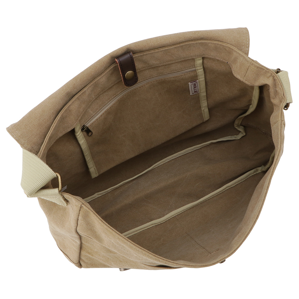 帆布 ショルダーバッグ FLAP SHOULDERシリーズ 3X81 [帆布工房 はんぷこうぼう] 帆布 キャンバス ショルダー斜め掛け A4