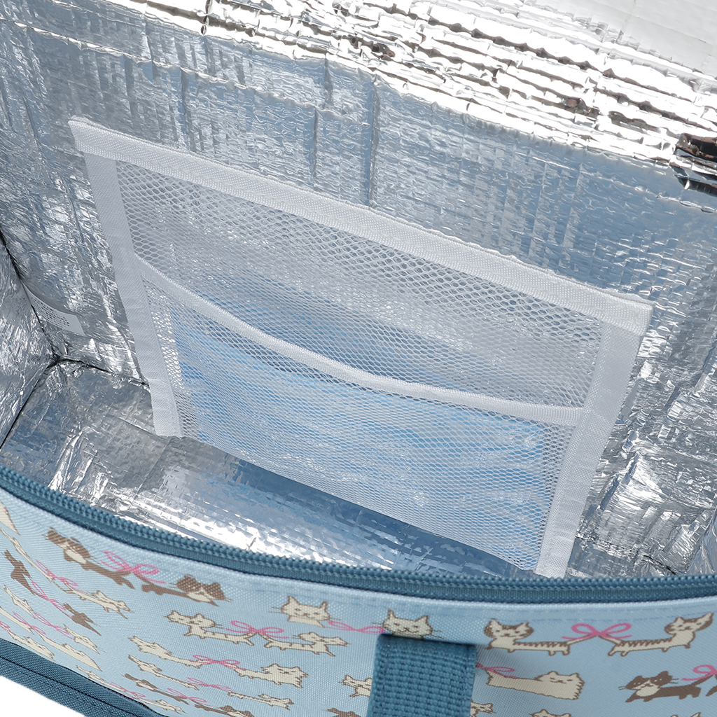  [mama fiore マーマフィオーレ] Picoteeシリーズ ピコティ BOX型 保温 保冷 トートバッグ 4WG6 保冷バッグ ボックス型 ねこ結び かわいい レジャー レディース グリーン