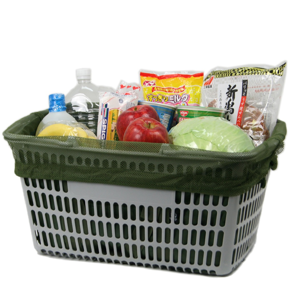 大容量30L 巾着開閉 レジカゴバッグ(R)  3483