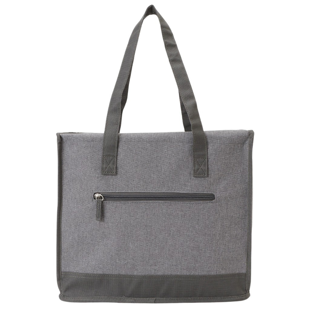  [mama fiore マーマフィオーレ] Picoteeシリーズ ピコティ BOX型 保温保冷トートバッグ 4X54 | 無地 レジャー シンプル 男女兼用 軽量 レディース メンズ 買い物 ピクニック 運動会 イベント ユニセックス グレー