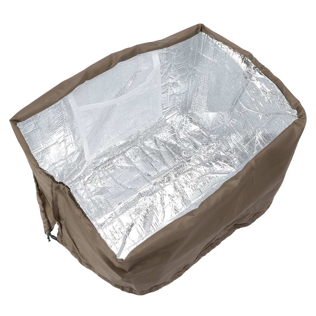 保温保冷 レジかごバッグ 4WH9 [mama fiore マーマフィオーレ] Picoteeシリーズ ピコティ 保温保冷 もふもふ犬 チェック レジカゴバッグ トートバッグ 買物 レディース ブラウン