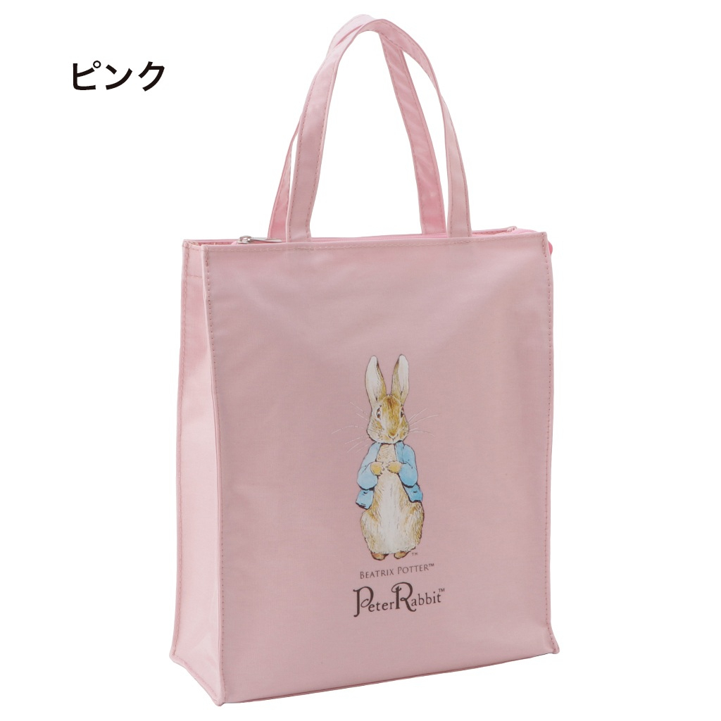 ピーターラビット（TM) スクエアバッグ Mサイズ 全4色 0625
