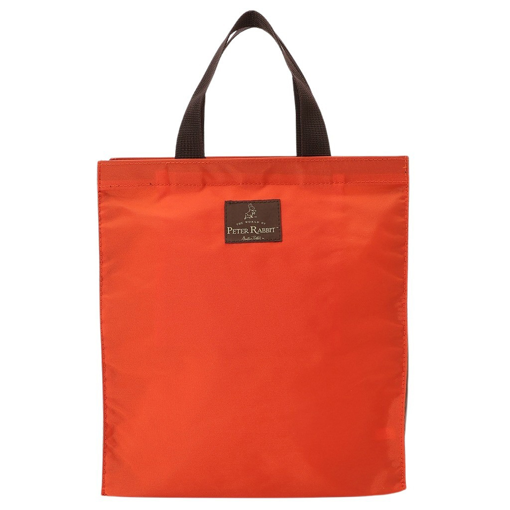 スクエアトートバッグ (S) 0646-03 [PETER RABBIT(TM) ピーターラビット(TM)] 軽量 B5 買い物 底板付き スクエア型 サブバッグ お稽古 うさぎ トートバッグ