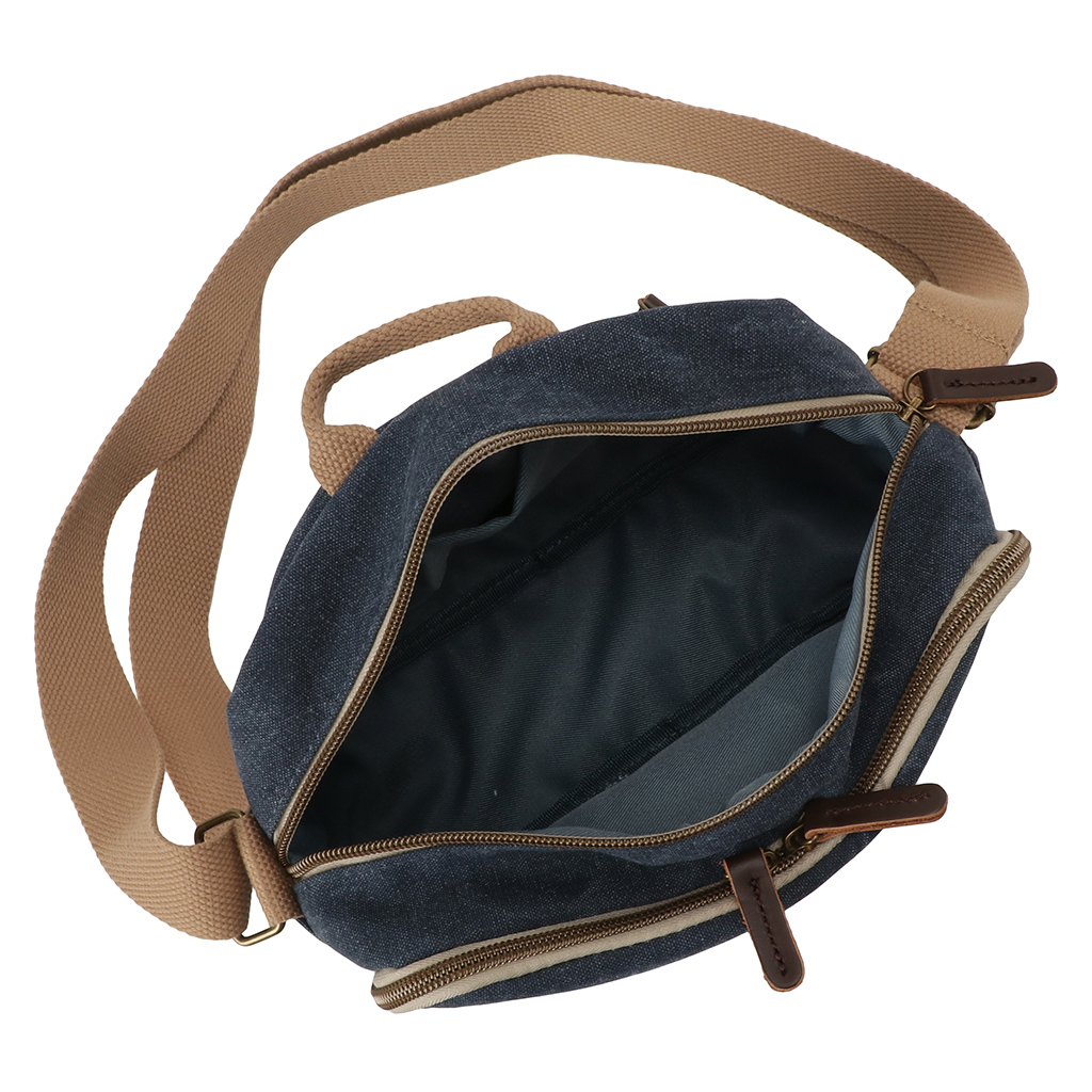 帆布工房 strollシリーズ|ショルダーバッグ 帆布 10号帆布 キャンバス ムラ染め 軽量 小さめ レディース メンズ 男女兼用 斜め掛け はんぷこうぼう3X05