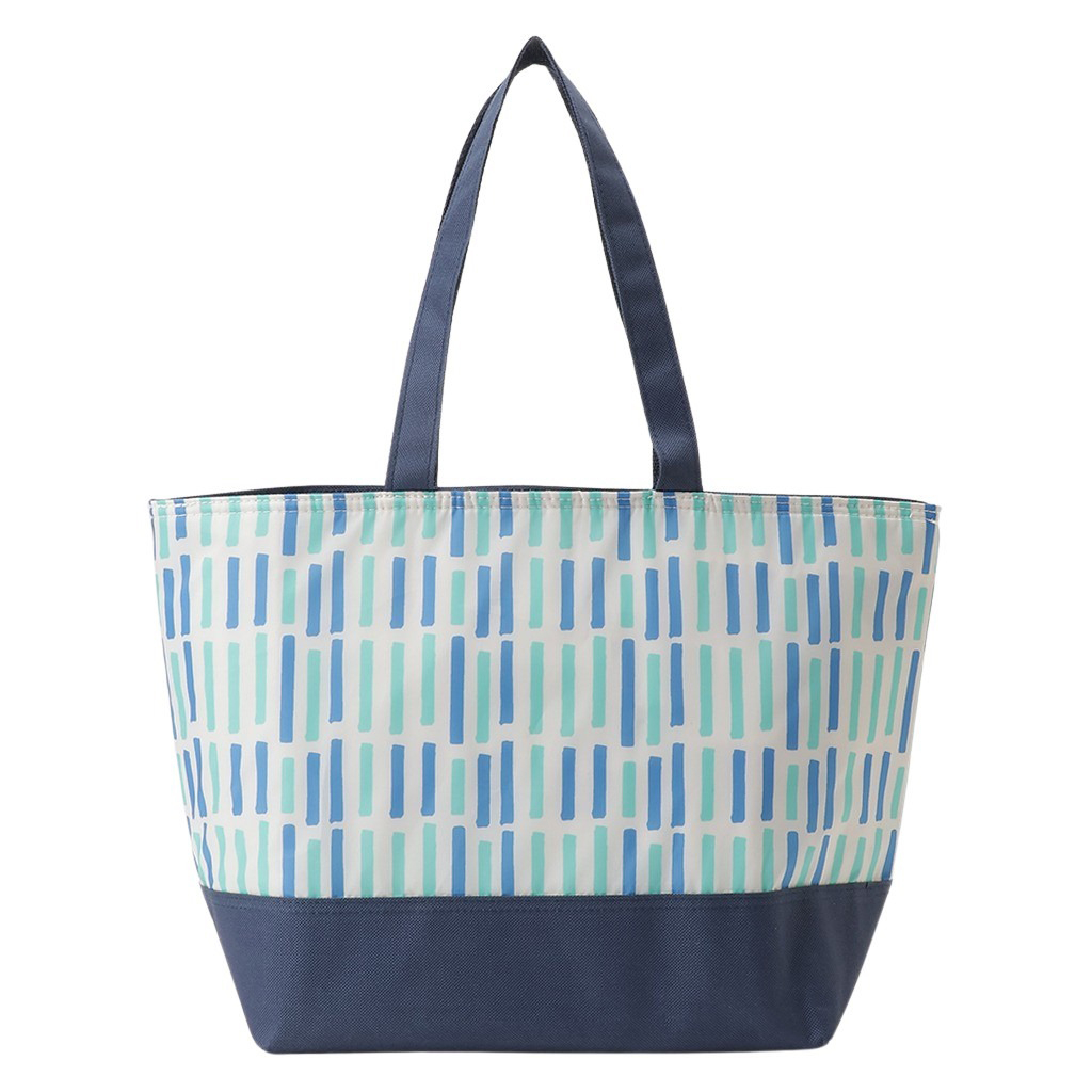 保冷バッグ トートバッグ 5N23 [mama fiore マーマフィオーレ] 保温保冷 お弁当 レジャー かわいい レディース ブルー