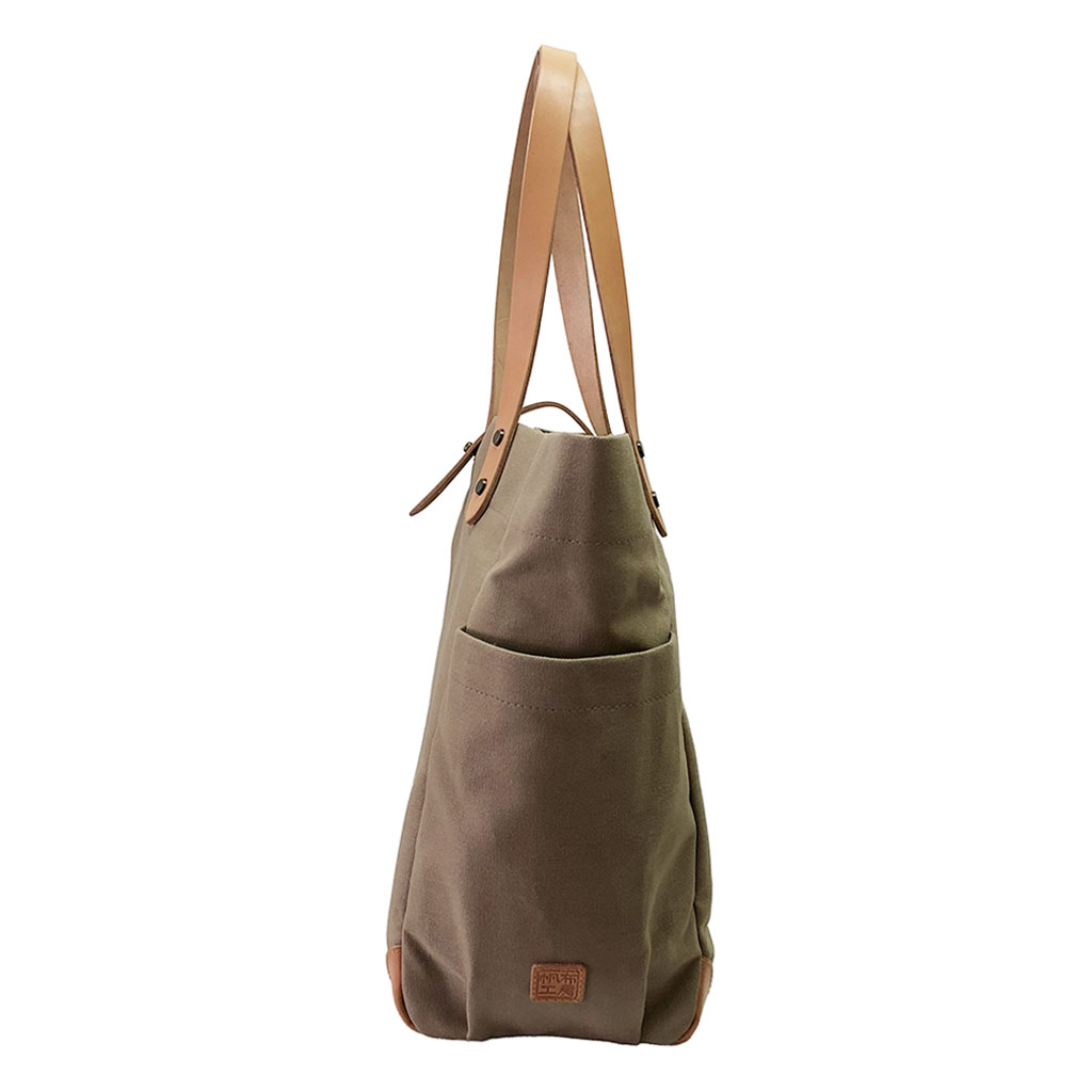 帆布工房 | AGING シリーズ  国産帆布 トートバッグ（L）全5色 3J11