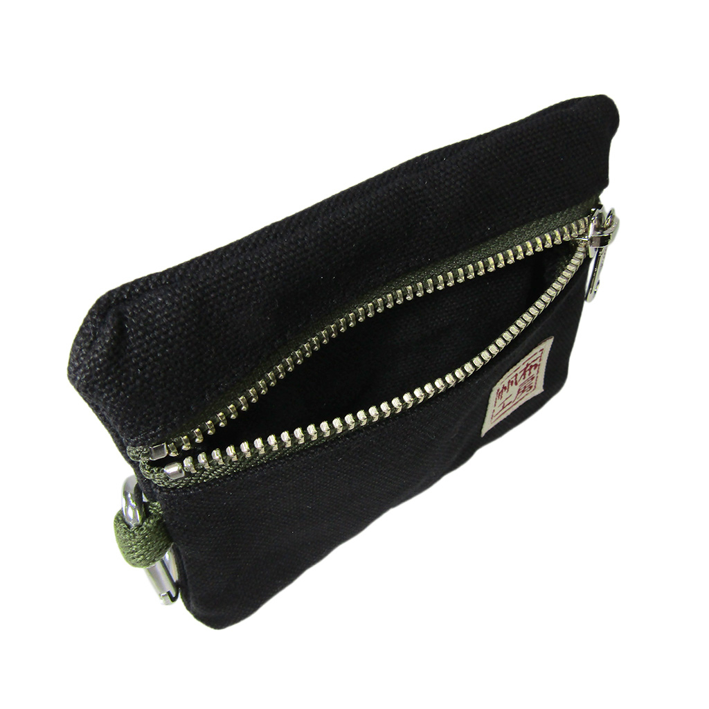 倉敷産帆布 日本製ティッシュポーチ 3J33 [帆布工房 はんぷこうぼう] ミニポーチ 帆布 キャンバス カラビナ付