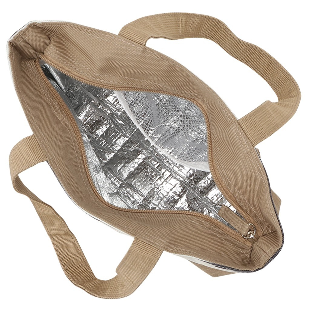  [mama fiore マーマフィオーレ] Picoteeシリーズ ピコティ 保温保冷 ランチバッグ 保冷バッグ | おしゃれ 可愛い サブバッグ 軽量 レディース キッズ 弁当袋 ミニ トートバッグ 4L 便利 マリンボーダー／ブラック