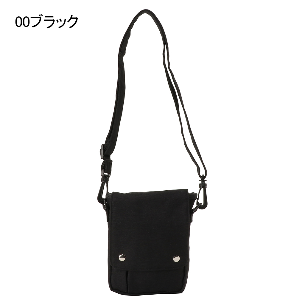 ショルダーバッグ 3407 [ 収納マスター ] 多機能 軽い 2WAY シンプル メンズ レディース 00ブラック