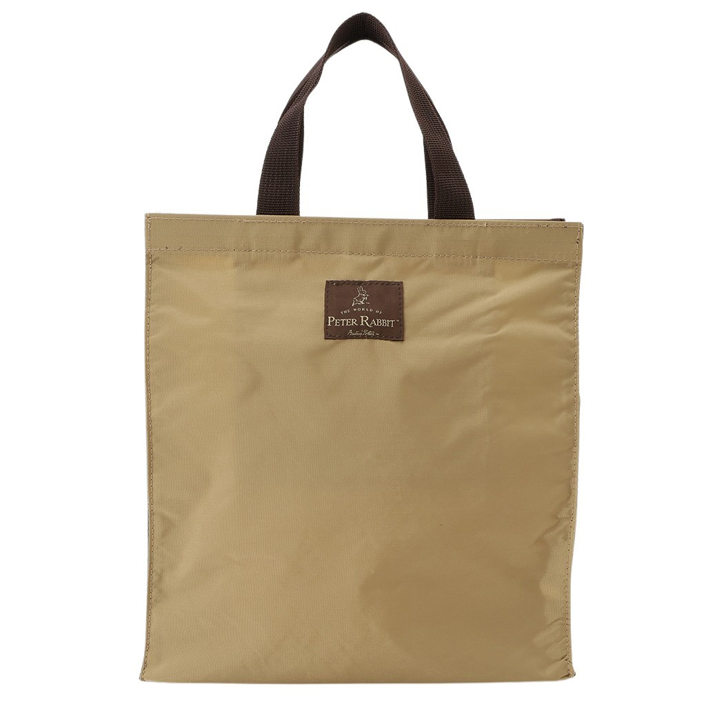 スクエアトートバッグ (S) 0646-03 [PETER RABBIT(TM) ピーターラビット(TM)] 軽量 B5 買い物 底板付き スクエア型 サブバッグ お稽古 うさぎ トートバッグ