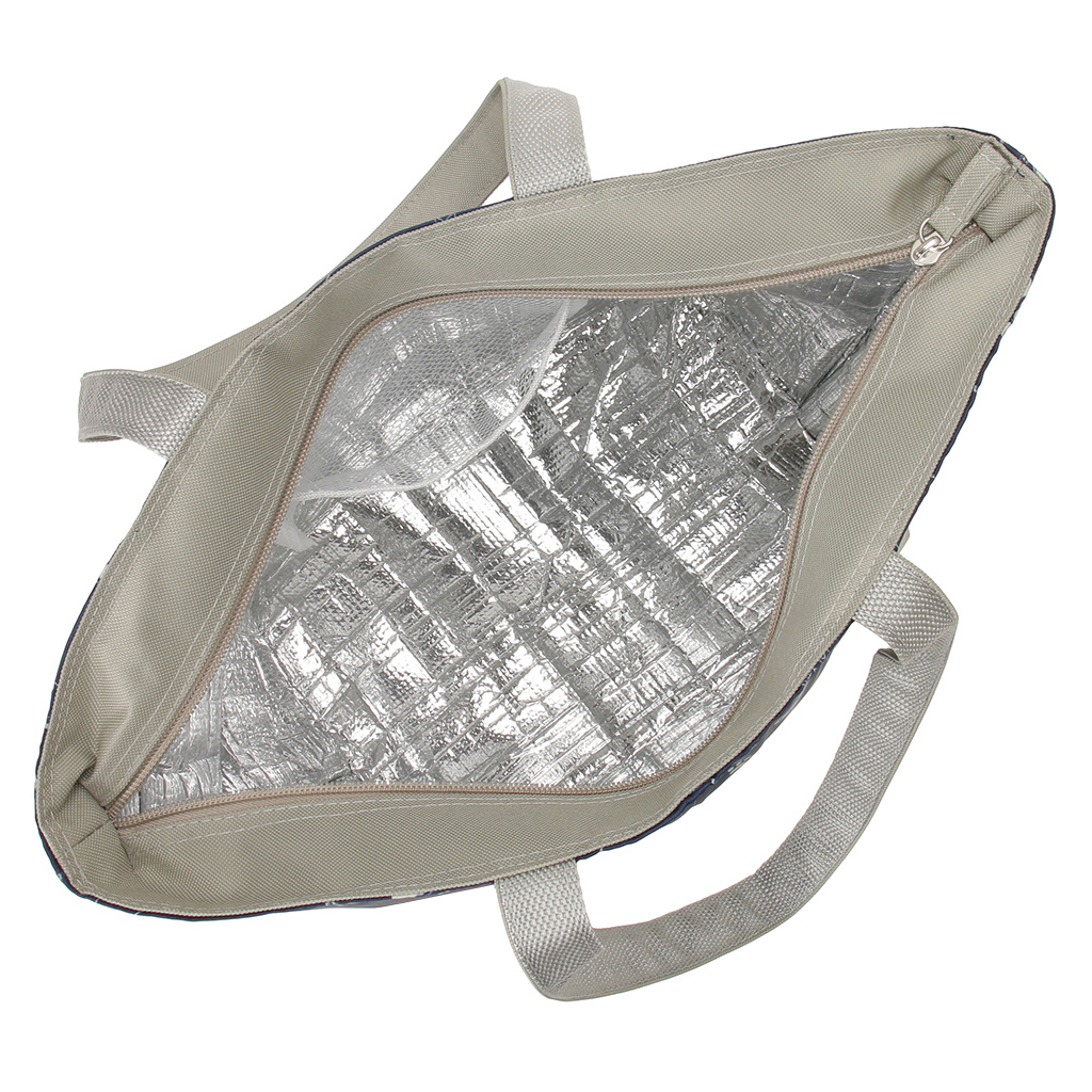 保冷バッグ トートバッグ 5M54 [ネコ人間 nekoningen ねこにんげん] 保温保冷 買い物 レジャー ネコ かわいい レディース ネイビー