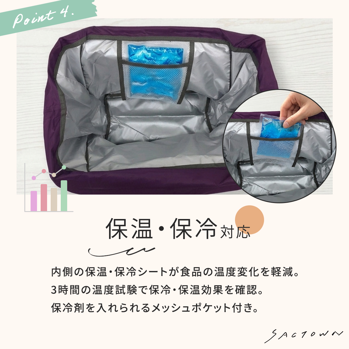 mama fiore 2WAY レジカゴバッグ(R) 全7色 3490