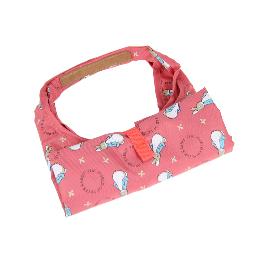 ピーターラビット（TM) |  ロゴ リース総柄 コンパクト マルシェバッグ (M) 全5色 0634