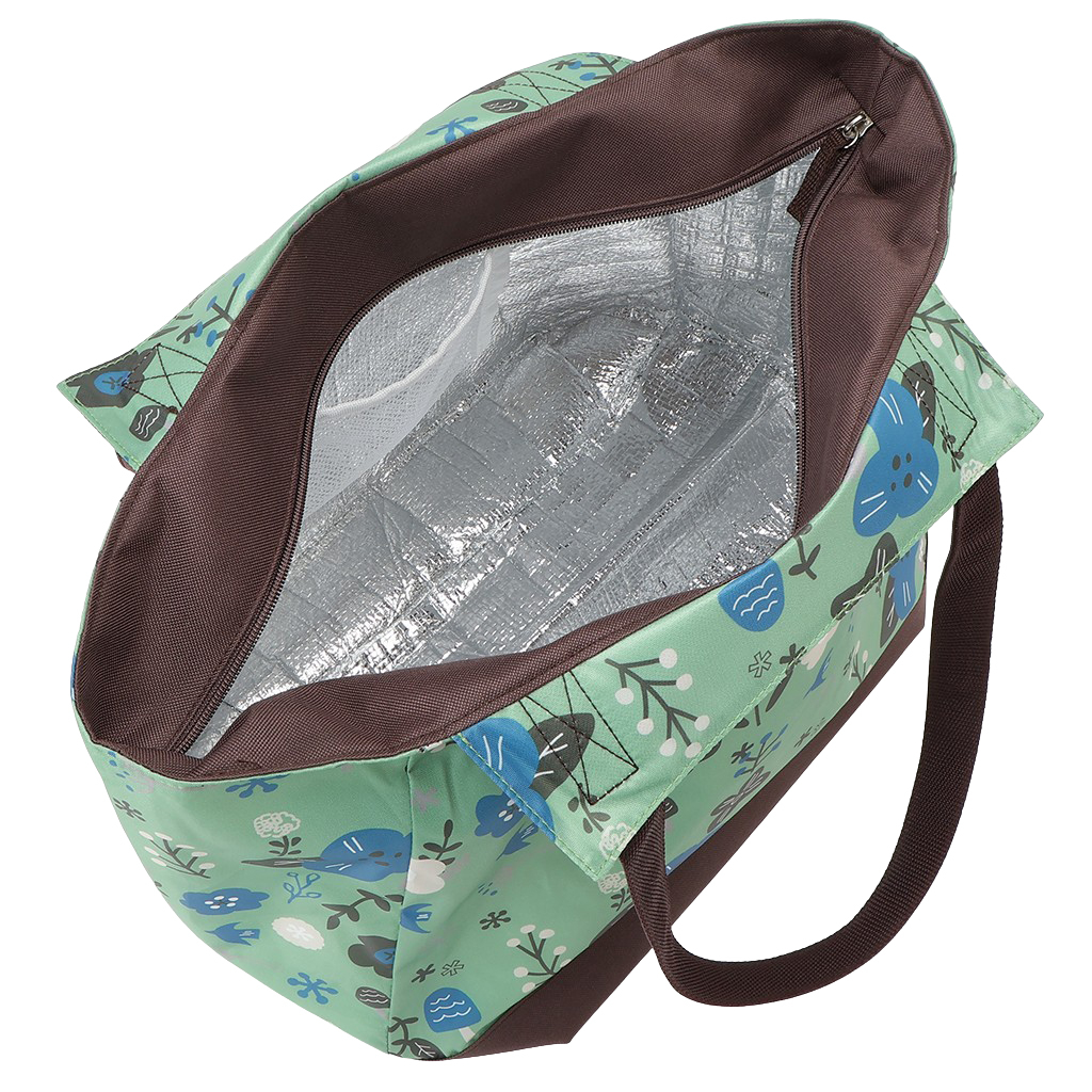 バルーン 保冷バッグ 保温 保冷 トートバッグ 5N47 [mama fiore マーマフィオーレ] 保温保冷 大容量 BIGサイズ 買い物 レジャー レディース グリーン