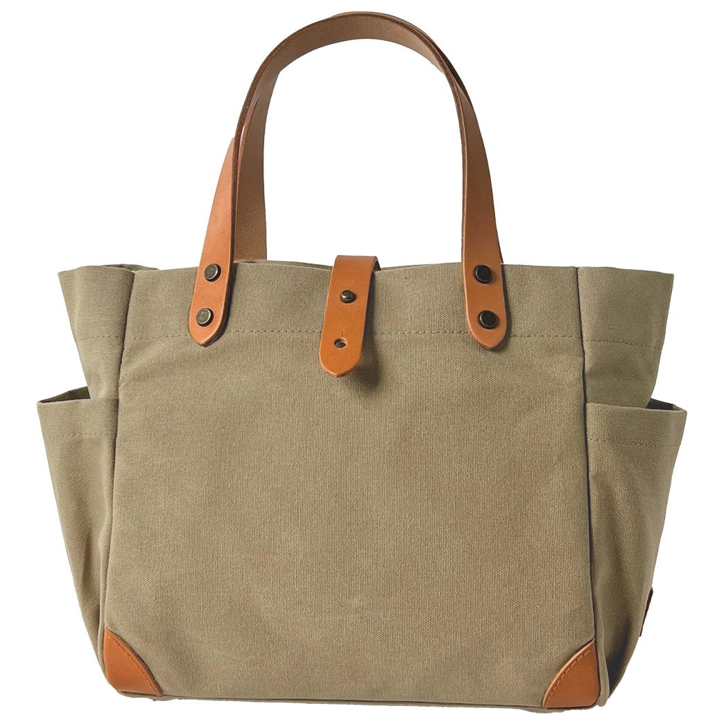 帆布工房 エイジングシリーズ 全3色 | 国産帆布 キャンバストートバッグ（S） 日本製 多機能 男女兼用 パラフィン加工  3J09