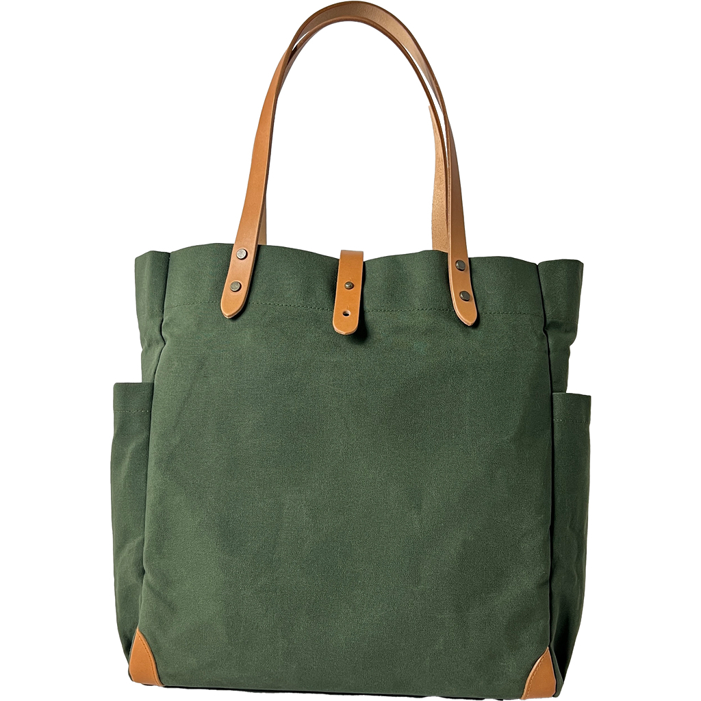 トートバッグ (L) レディース メンズ キャンバストート 日本製 国産帆布  A4 B4 大容量 多機能 パラフィン加工 帆布工房(はんぷこうぼう) 3J11