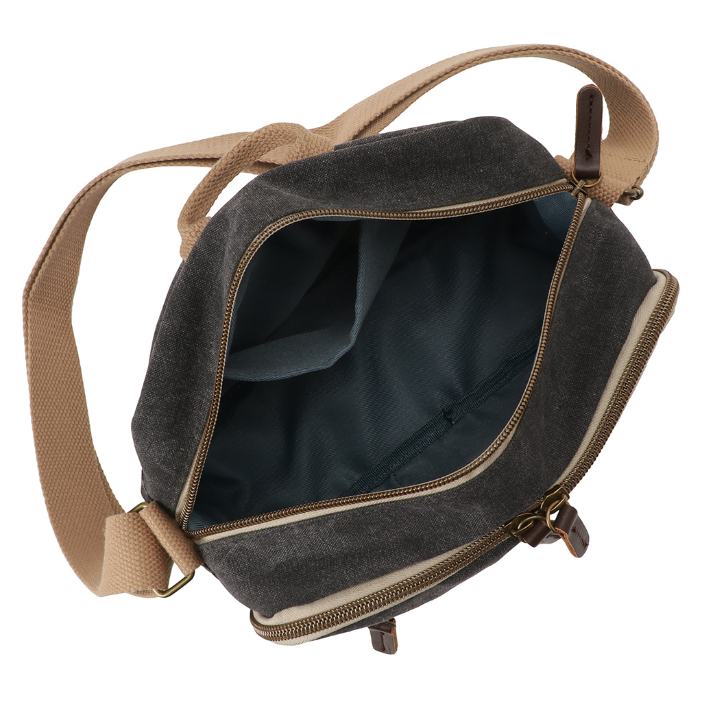 帆布工房 strollシリーズ|ショルダーバッグ 帆布 10号帆布 キャンバス ムラ染め 軽量 小さめ レディース メンズ 男女兼用 斜め掛け はんぷこうぼう3X05