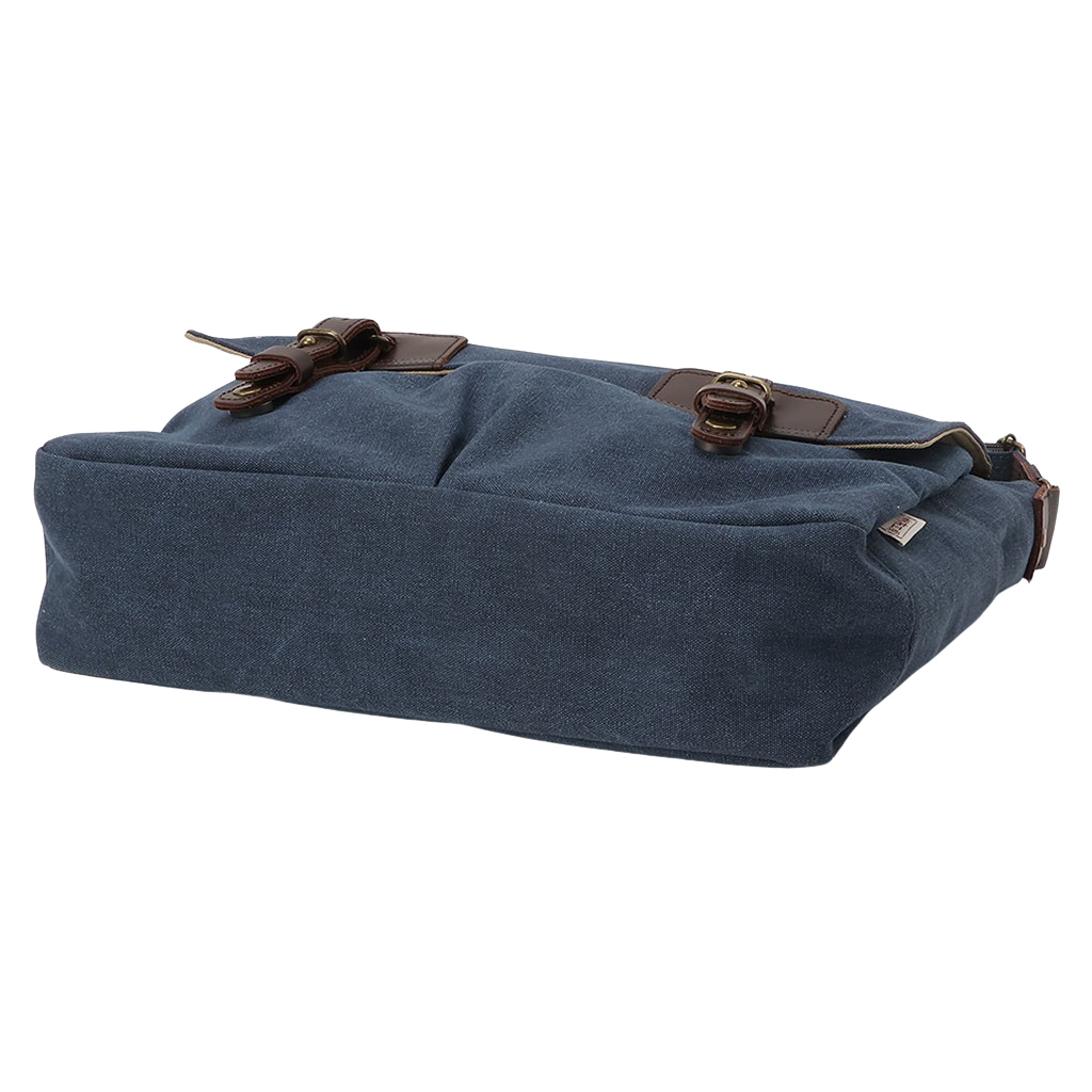  帆布工房 VINTAGE2｜メッセンジャーバッグ A4横型 ショルダーバッグ 帆布 キャンバス  斜めがけ メンズ レディース 男女兼用 牛革 ビンテージ はんぷこうぼう 3X97