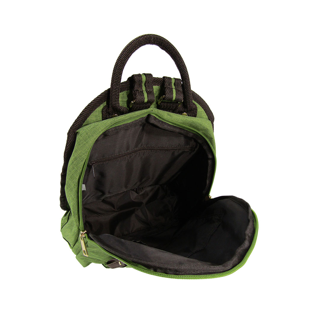 [Sofia Valentino ソフィアバレンチノ] 軽量 リュックサック | ポリエステル かわいい 軽い レディース 多収納 リュック 緑 グリーン 4927