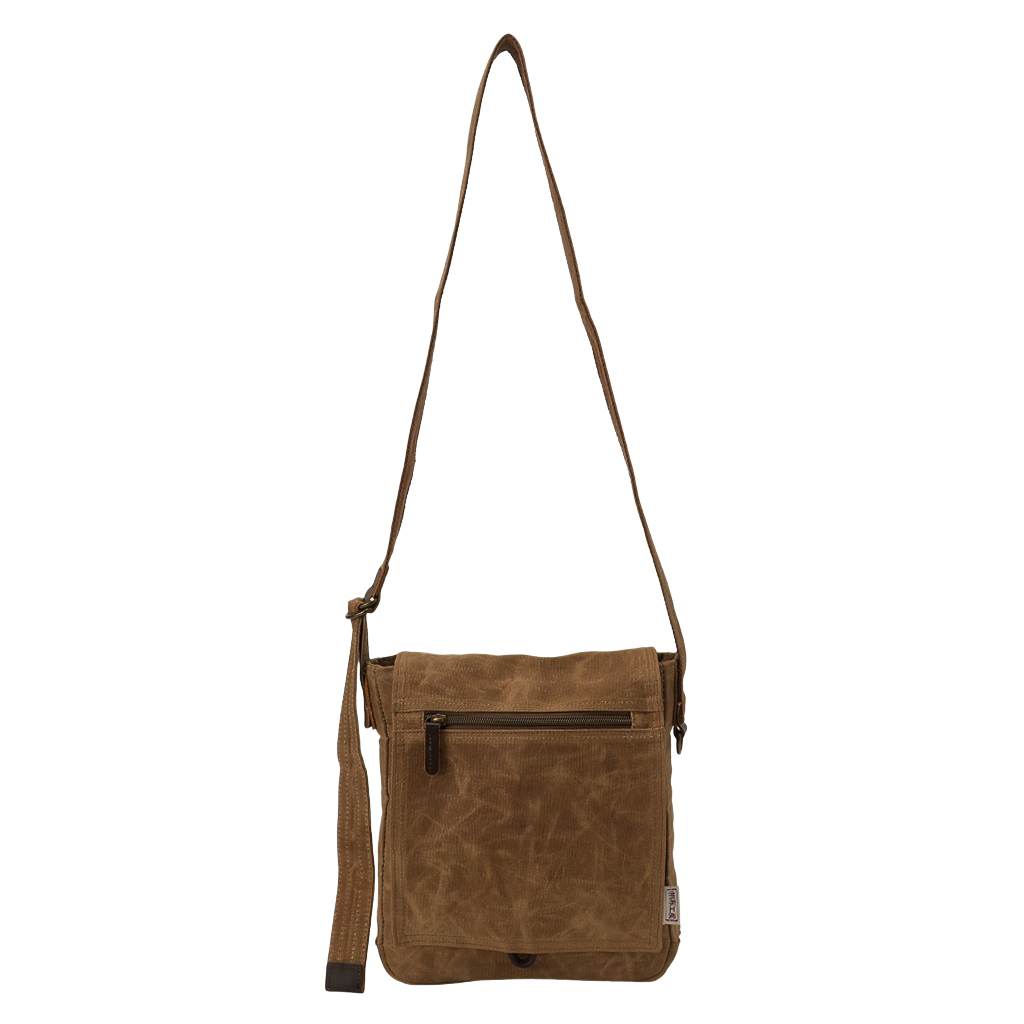 帆布工房 HUSKYII シリーズ 全３色 | B5対応 帆布ショルダーバッグ パラフィン加工 撥水 天然素材 帆布 キャンバス 旅行 通学 男女兼用 頑丈 はんぷこうぼう 茶 ブラウン 3X25