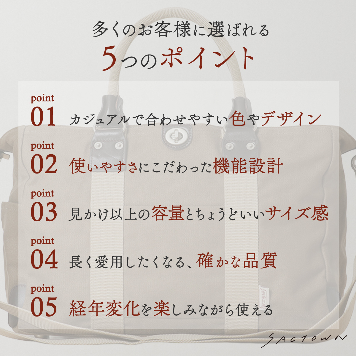 帆布工房  TRIPLINEシリーズ | ボストンバッグ (S)  全3色 3X82