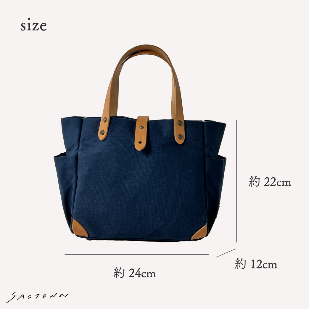 帆布工房 エイジングシリーズ 全3色 | 国産帆布 キャンバストートバッグ（S） 日本製 多機能 男女兼用 パラフィン加工  3J09