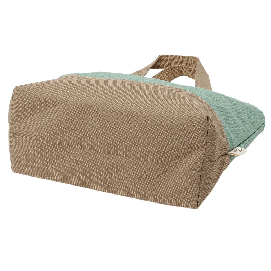  [mama fiore マーマフィオーレ] Picoteeシリーズ ピコティ 保温保冷 ランチバッグ 保冷バッグ | おしゃれ 可愛い サブバッグ 軽量 レディース メンズ 男女兼用 キッズ 弁当袋 ミニ 4L 便利 シンプル／ライトグリーン