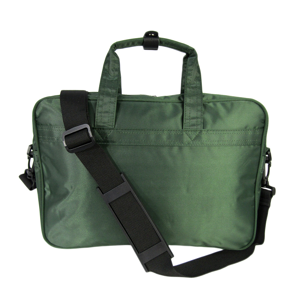 [A.O.T エーオーティー] B5サイズ対応 2way ビジネスバッグ ショルダー 通勤 ビジネス 営業 軽い 緑 カーキ 3843