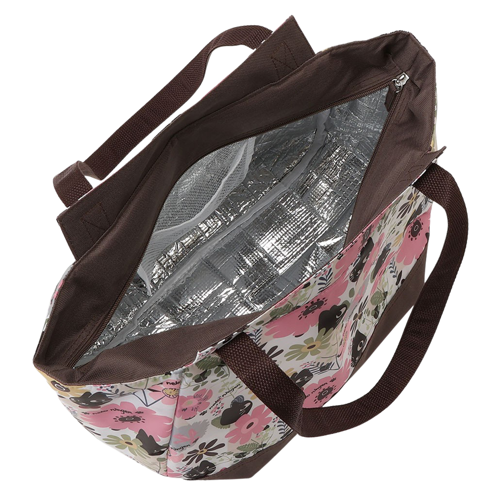 バルーン 保冷バッグ トートバッグ 5M70 [ネコ人間 nekoningen ねこにんげん] 保温保冷 大容量 BIG 買い物 レジャー ネコ レディース ピンク