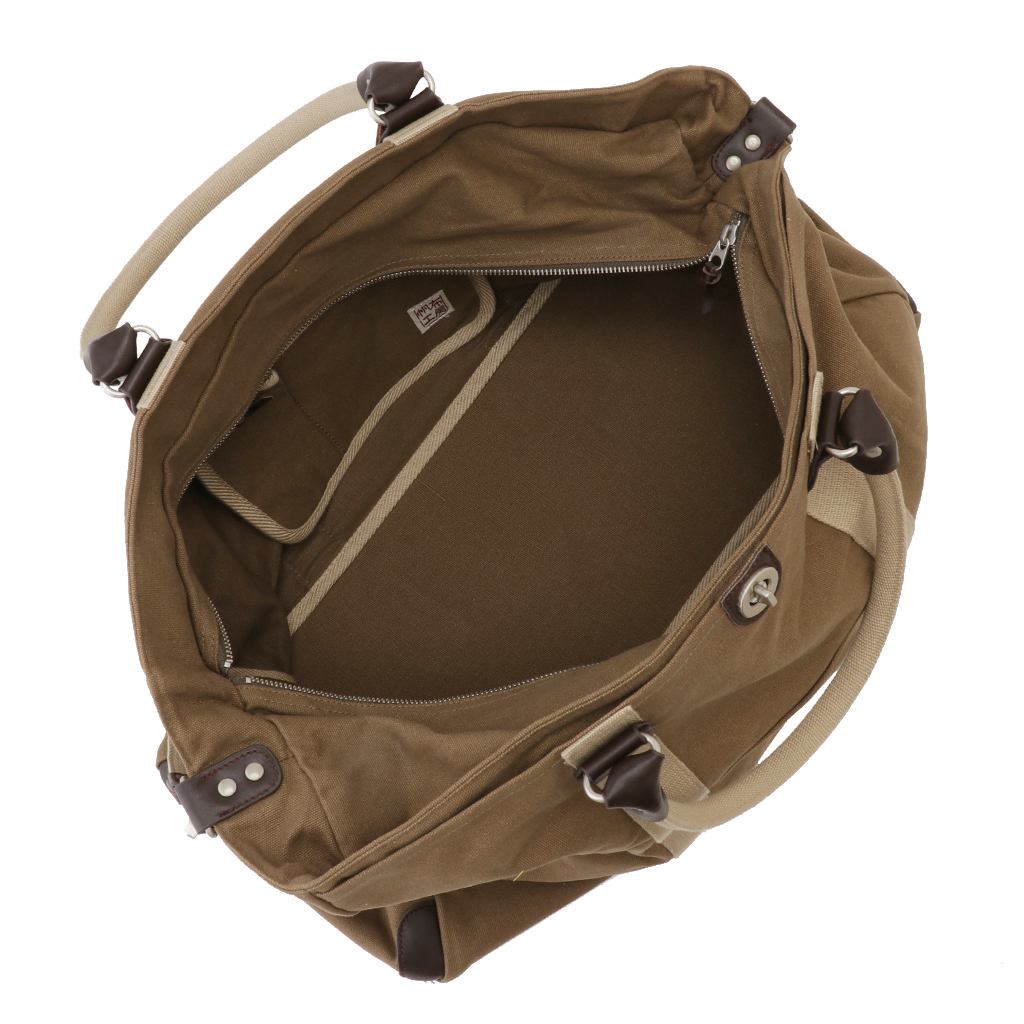 2WAYボストンバッグ TRIPLINEシリーズ 3X84 [帆布工房 はんぷこうぼう] 旅行カバン 旅行バッグ ボストンバッグ ショルダー 2泊3日 帆布 キャンバス