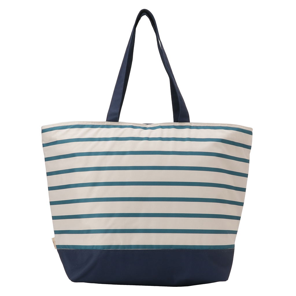 保冷バッグ トートバッグ 4X87 [mama fiore マーマフィオーレ] Picoteeシリーズ ピコティ 保温保冷 マリンボーダー おしゃれ レジャー レディース ネイビー