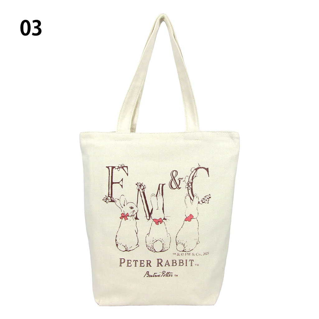 ピーターラビット（TM) トートバッグ『Simple style』 全5柄 0663