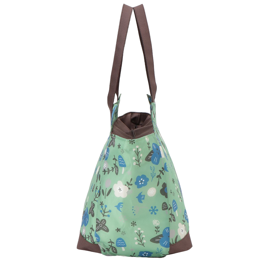 バルーン 保冷バッグ 保温 保冷 トートバッグ 5N47 [mama fiore マーマフィオーレ] 保温保冷 大容量 BIGサイズ 買い物 レジャー レディース グリーン
