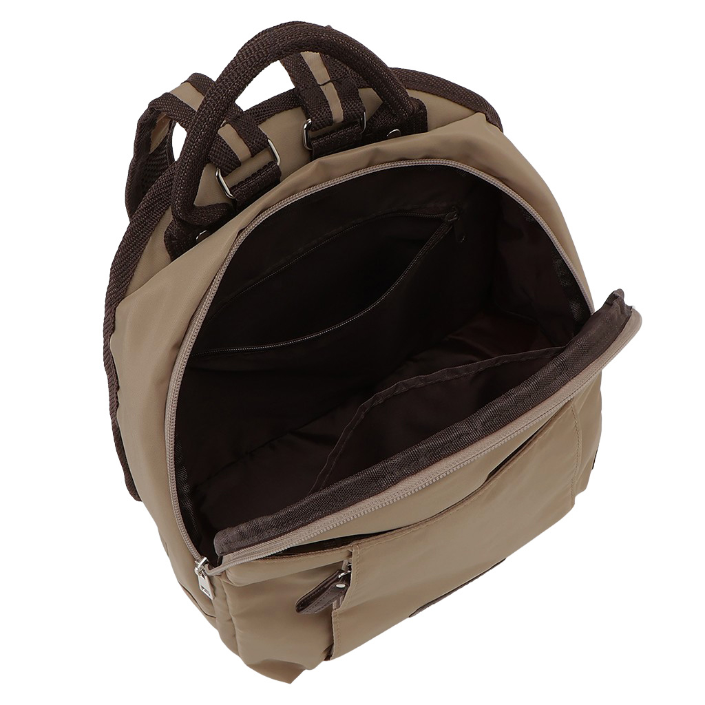 [Sofia Valentino ソフィアバレンチノ]  B5 サイズ対応 リュック 全5色 | リュックサック レディース 軽量 小物収納 撥水加工 お出かけ 旅行 薄茶 ベージュ 49F8