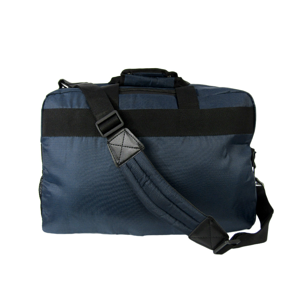 リップストップボストン 旅行 出張 1泊 2泊 ビジネス バッグ かばん 軽量 軽い 丈夫 紺 ネイビー 3177