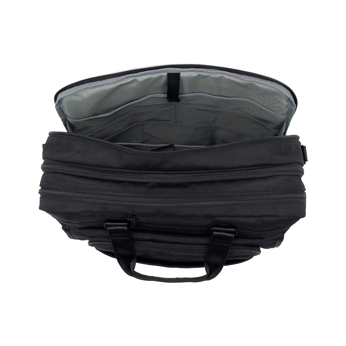 SANDGLASS｜キャリーオン機能 B4対応 拡張機能付き ビジネスバッグ 大容量 多機能 撥水 リュック 手持ち ビジネスリュック PC タブレット収納 出張 サンドグラス ブラック 3G07