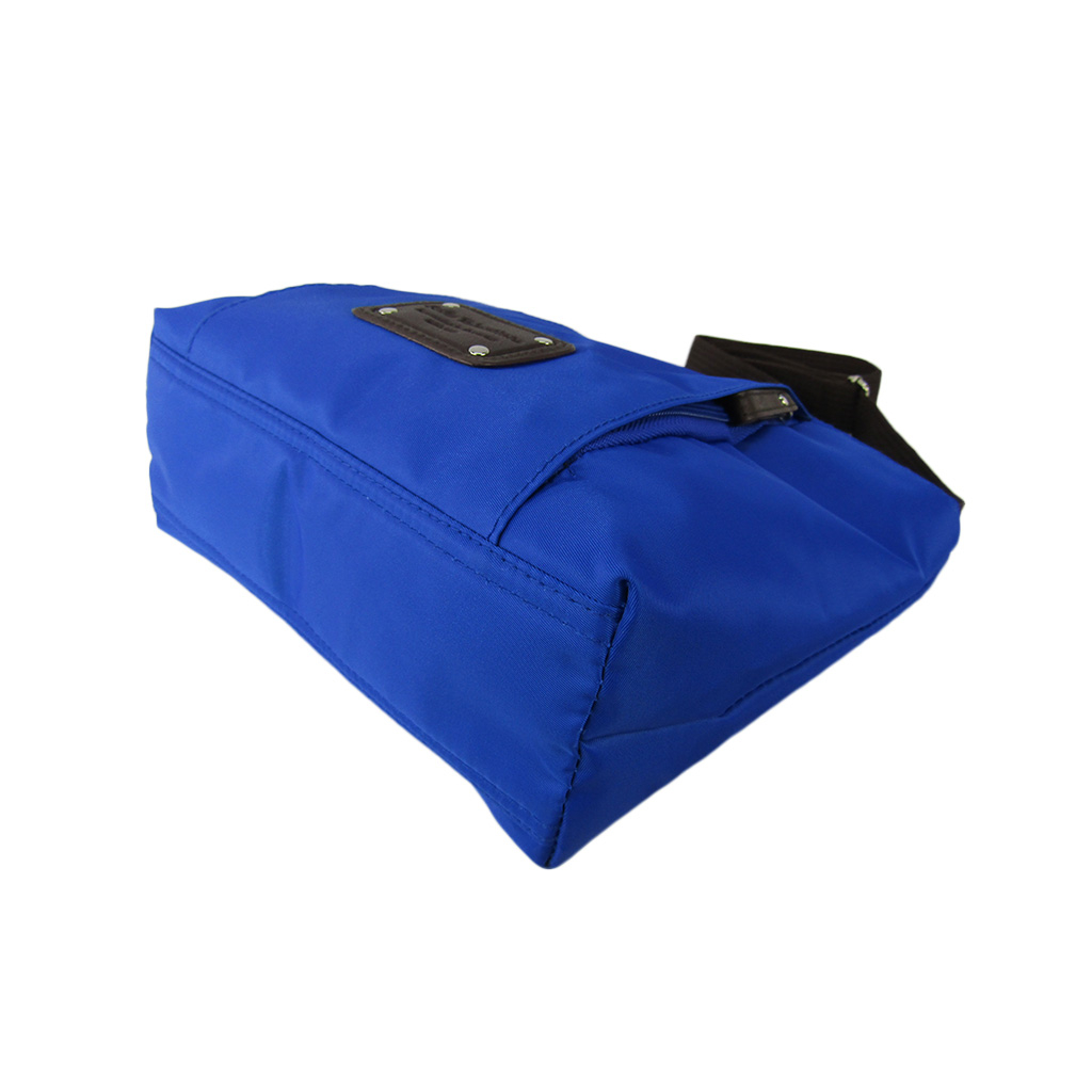 [Sofia Valentino ソフィアバレンチノ] 縦ファスナー ポケット付 ショルダーバッグ｜レディース 多機能 ななめ掛け ブルー 4874