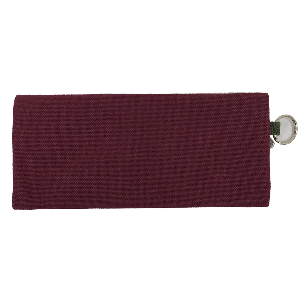 倉敷産帆布 日本製ポーチ 3J34 [帆布工房 はんぷこうぼう] ペンケース シンプル 帆布 筆箱