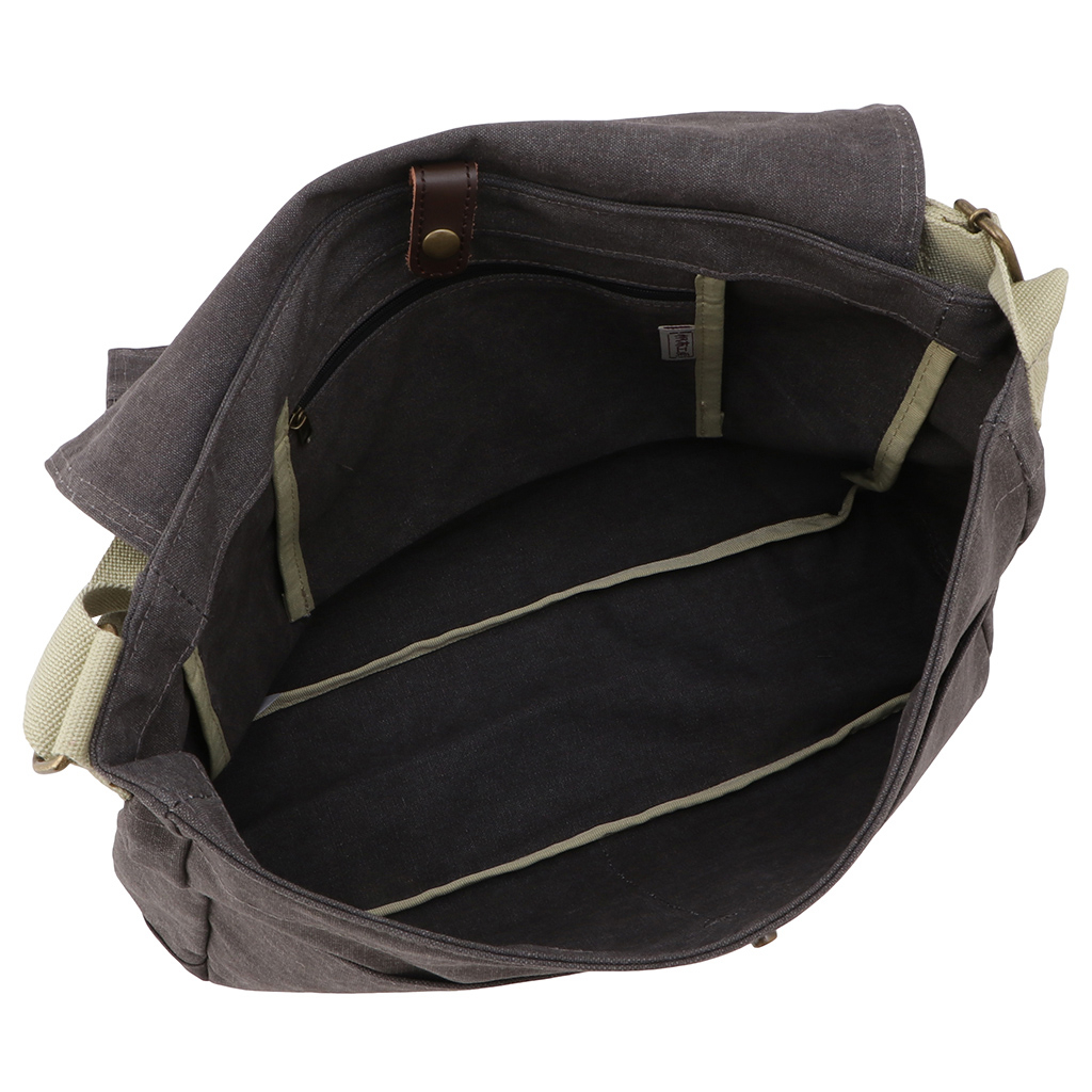 帆布工房 strollシリーズ|フラップショルダーバッグ 横 帆布 10号帆布 キャンバス ムラ染め フラップ A4対応 レディース メンズ ユニセックス 斜め掛け はんぷこうぼう3X81