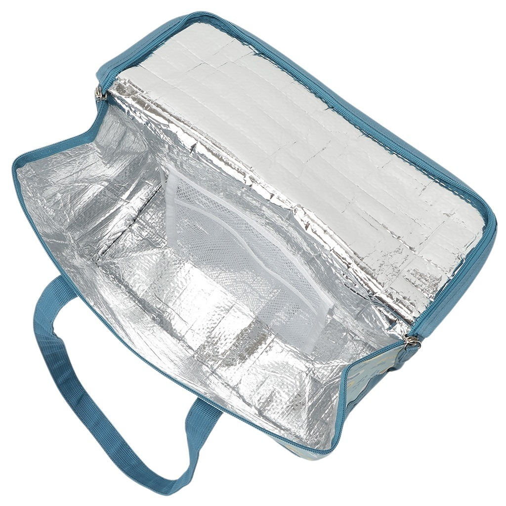  [mama fiore マーマフィオーレ] Picoteeシリーズ ピコティ BOX型 保温保冷トートバッグ 4WA1 | レジャー ネコ柄 猫 かわいい キャラクター 軽量 レディース トートバッグ 猫グッズ 便利 お買い物 ドット グリーン